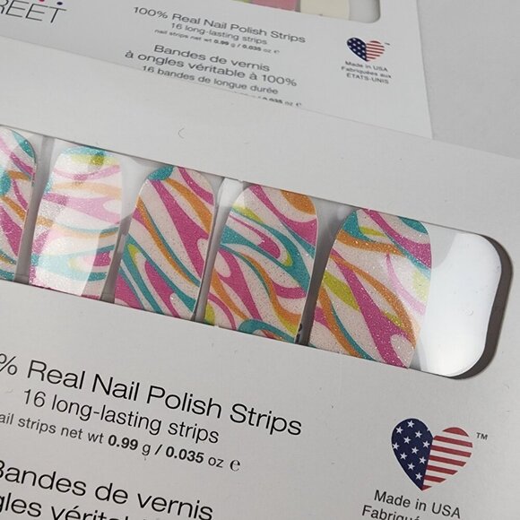 Color Street Psychedelic Nail Strips Set Of Two - Picture 3 of 9